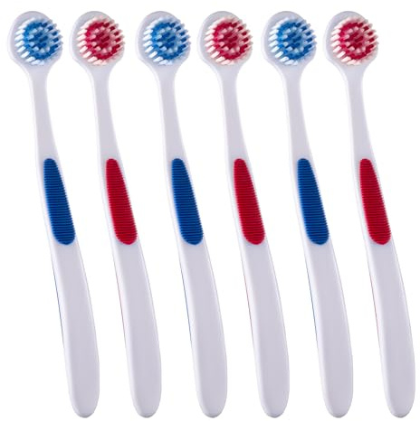 Frekare Tongue Brush (6 Pack), Tongue Cleaner for Adults & Kids, Oral Hygiene Essentials