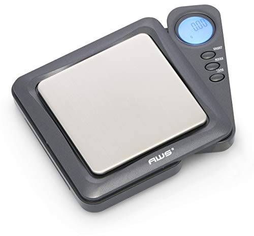 American Weigh Scales Blade Series Digital Precision Pocket Weight Scale, Gray, 650 X 0.1G (BL-650-GRY)