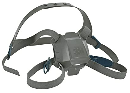 3M 6581 Rugged Comfort Head Harness Assembly, Respiratory Protection System Component (Pack of 5)