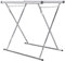 BenBow Cavalletto da verniciatura a X – Supporto zincato per Pezzi con Protezione in Schiuma e Bracci Regolabili – Supporto per verniciatura di carrozzeria e vetri – 115 x 98 cm