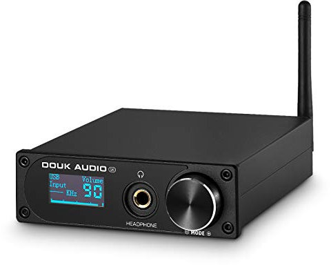 Hi-Fi Stereo DAC, Douk Audio Q6 600Ω Bluetooth 5.0 Headphone Amplifier, Digital-to-Analog Converter