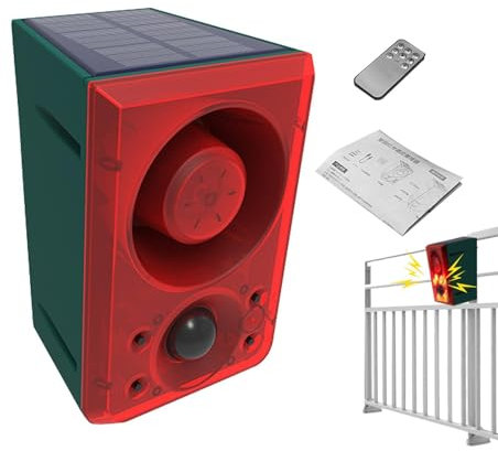 Motion Sensor Noise Maker Solar rörelsesensor larm