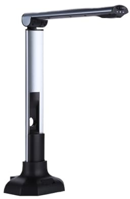 Scanner per documenti, Scanner portatile for libri e documenti, cattura formato A3 HD da 10 megapixel, scanner USB 2.0 ad alta velocità con luce LED,per casa, viaggio, ufficio