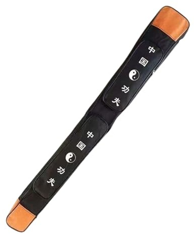 BTYQKZVPM Sac de Kung-fu, Sac for épée de Kung Fu et Tai Chi, Simple ou Double Couche, Multicolore(Black,Single Layer)
