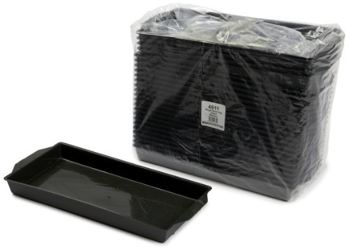 Oasis Green Plastic Single Brick Flower Arrangment Trays( pack of 25)
