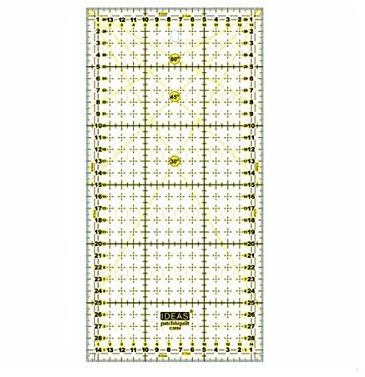 Ideas Regla para Patchwork 15x30 centímetros