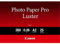 Canon Fotopapier Luster LU-101 glänzend weiß - (DIN A2, 25 Blatt) für Tintenstrahldrucker - PIXMA Drucker 42x59,4 cm (260 g/qm), 2511818, 2 5 Blatt