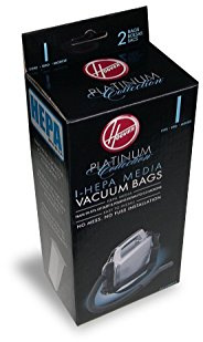 Hoover 8 Platinum I Vacuum Bags for Platinum Canisters( 4 PACKS EACH WITH 2 BAGS)