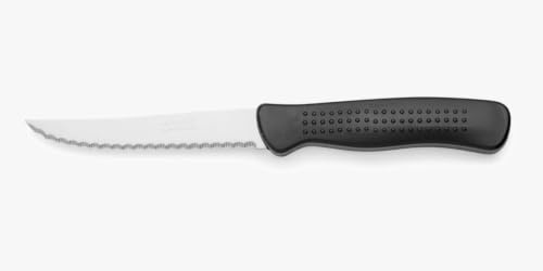 Arcos 805109 bordsknivar – stekkniv bordskniv – blad nitrum rostfritt stål 10 cm – handtag polypropen svart färg
