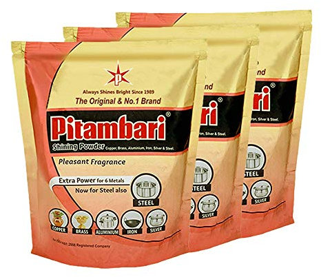 Pitambari brillante polvere – 200 g (confezione da 3)