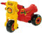 Dohany Rutscher Motorrad Fahrzeug Cross 1 Kinder Laufrad Lauflernrad Rot/Gelb