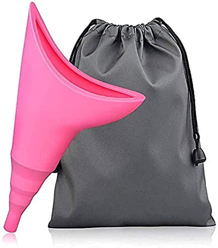 Imbuto per orinatoio femminile, per donne, senza troppopieno nessuna perdita, riutilizzabile, per pipì, imbuto per pipì, riutilizzabile, lascia che le donne siano facili e pulite, perfette per