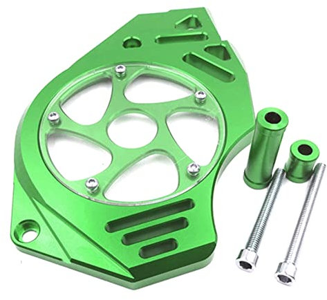 SUTLI Motorrad Kettenradschutz Schutzabdeckung Kettenkasten Zubehör Für Kawasaki Für Ninja Für Vulcan S 650 ER6N ER6F ER4F Für Versys 650 Zubehör (Color : Green)