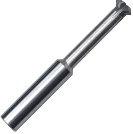 VHM Vor- und Rückwärtsentgrater Fasenfräser 3-12mm - Ø12x90°x84mm, Vollhartmetall