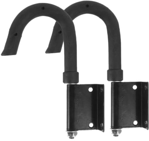 Housoutil Crochets De Toit D'échelle 2 Pièces Tube Robuste Faîtage De Toit Crochets D'échelle Stabilisateur D'échelle pour Échelles