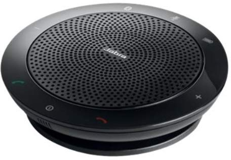 watiowave Enceinte de Bureau VoIP sans Fil Bluetooth USB avec connecteur pour PC, idéale pour Les conférences et Les appels en Groupe.
