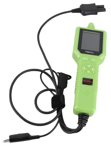 Aumotop P100 Pro Automotive Circuit Tester Snabbtestande Professionell Multimeter för bil- och Motorcykelentusiaster Svart Plastmaterial (Grön)