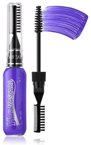 Peine De Tiza Para El Cabello - Color De Cabello Con Rímel, Juego Lavable Temporal, Paleta De Tintes De 8 Colores, Accesorios Para Resaltar | Herramienta De Belleza Profesional Estilo Salón Para Adult