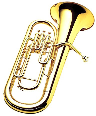 Yamaha YEP-201 3-valve Student Euphonium - Clear Lacquer