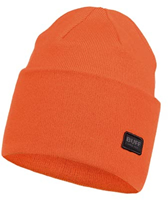 Buff Knitted Hat Niels Unisex One Size Black
