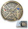 7-in-1 Roulette Würfel Dungeons and Dragons Würfelset Riesige Würfel Metall Würfelsets D&D Big Dice Rollenspiel Würfel Sets Würfelset Vielseitige Würfel für Rollenspiele Steampunk Themenspiele