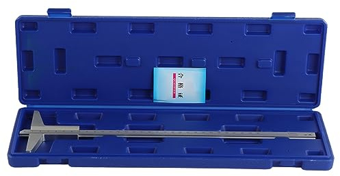 Djupmätverktyg, djupmätare, Aluminiumlegering 0,02 mm, skjutmått med hög precision, digitala mätreglage (0–300)