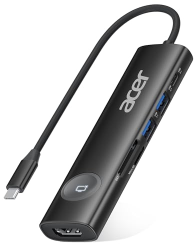 Acer 7 i 1 4K @60Hz USB C-hubb