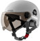 Adults Helmet with Goggle Helmet for Men Women Cycling Scooter Helmets with Removable Sun Visor Adjustable Size