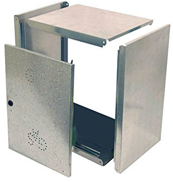 Maggini 8031624130165 Cassetta in Kit per Contatore Gas, Acciaio Zincato