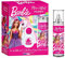 BARBIE Parfumset Eau de Toilette Kinder Mädchen 30 ml + Parfümiertes Duftspray Körper und Haare 100 ml Blumig-Fruchtiger Duft