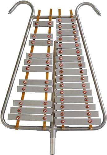 Glockenspiel Xylofon, Xylofon slagverk 27 toner glockenspiel xylofon aluminiumplatta glockenspiel