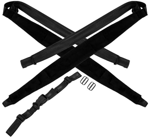Homoyoyo Sangle Accordéon Réglable pour 8 à 120 Basses, Bandoulière Harnais en Tissu Résistant, Accessoire pour Accordéon Confortable, Compatible Répétitions et Concerts, Accessoires