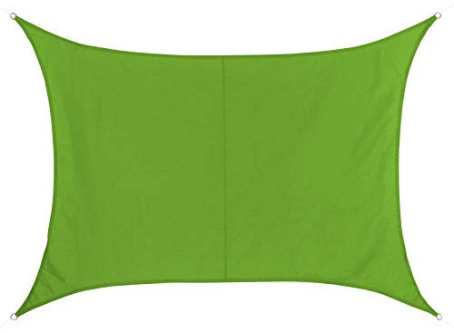 BB Sport Sonnensegel 3m x 4.5m Smaragd Rechteckig Wetterbeständig Wasserabweisend Sonnenschutz 100% PES Sichtschutz Windschutz Tarp