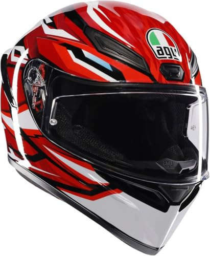 AGV K1 S E2206 LION BLACK/RED/WHITE M