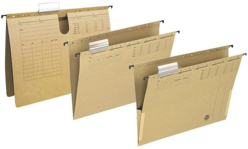 Q-Connect KF00554 Dossier suspendu et accessoires Marron