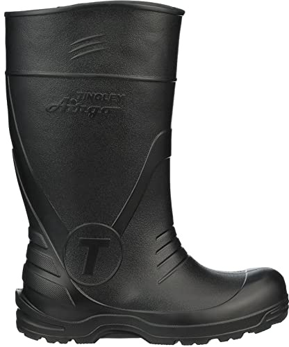 TINGLEY unisex adult Lightweight Rain Sz8 Footwear Boots Rubber Knee 8 Black, Dark Brown, 10 Women Men US