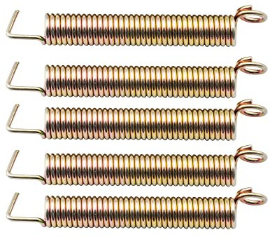 Musiclily Pro Hart Stahl E-Gitarre Tremolo Federn für Stratocaster Strat ST Gitarre, Original Farbe (5 Stück)