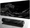 Ningchuya XL Gaming Mauspad- 700x300mm Mousepad- Vernähte Kanten- Gamer Desk Mat- rutschfeste Gummibasis (70x30 Waveblack02)