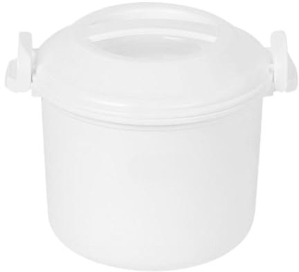 Baoblaze Cuiseur à riz, cuiseur à pâtes à micro-ondes, cuiseur à vapeur polyvalent, machine à riz à micro-ondes pour Ramen, légumes, quinoa, pomme de terre