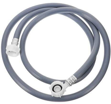 DIYEAH Tuyau Arrivée Eau Machine à Laver Rallonge Tuyau Pour Lave-linge Automatique Joint à Boucle Facile Installation