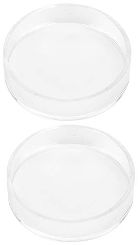 Zerodis Plato Acrílico para Alimentación de Camarones, Plato Duradero para Comida de Pecera, Diámetro de 2,8 Pulgadas para Alimentación de Camarones y Tortugas