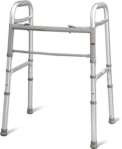CAREX Folding Walker for Seniors, 30-37 Inches, 1 Count