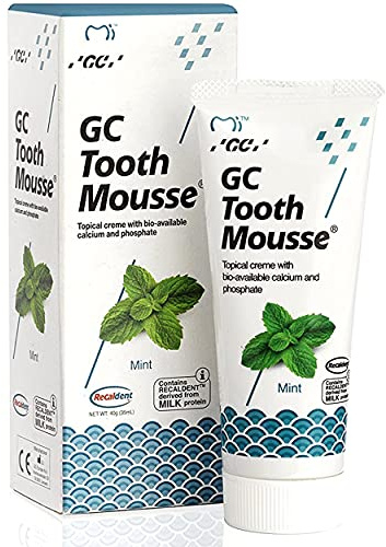 GC Tooth Mousse Toothpaste 35ml Mint, Pack of 2 (2X 35ml)