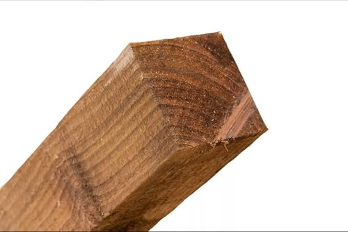 4 x 4 Pressure Treated Timber Fence Wooden Gate Post -1.8M- Pack of 4