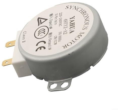 Gdfnmogo Microwave Motor CW/CCW 4 W 5/6 RPM AC 220-240V Rotary Table Synchronous 49TYZ-A2,Microwave Turntable Backup Motor