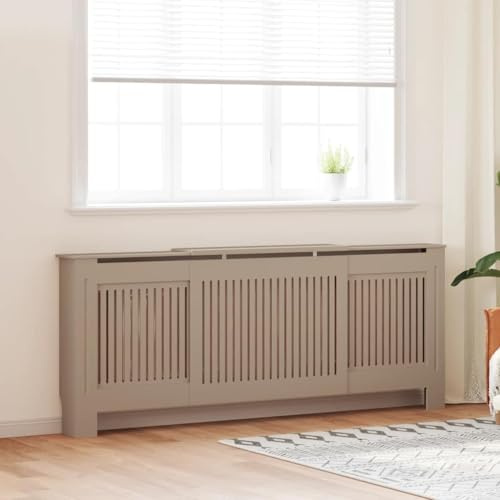 Genérico Cubierta para radiador MDF 205 cm,Accesorios para radiadores de calefacción-325550