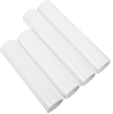 CLISPEED Recambios de Rodillo Quitapelusas Antielectrostático 8 y 10 Pulgadas, 4 Rollos Adhesivos Suaves para Limpieza Industrial, Eliminación de Polvo en Superficies y Equipos