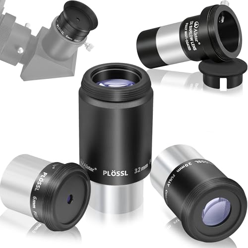 Alstar 2X Barlow Lens - Bundle with - Telescope Eyepiece Set