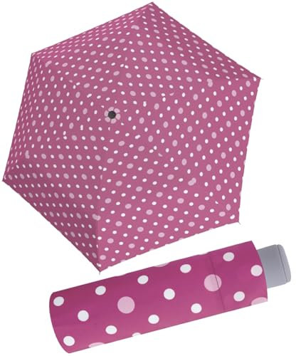 Doppler Mini Kinder Taschenschirm Dots - pink