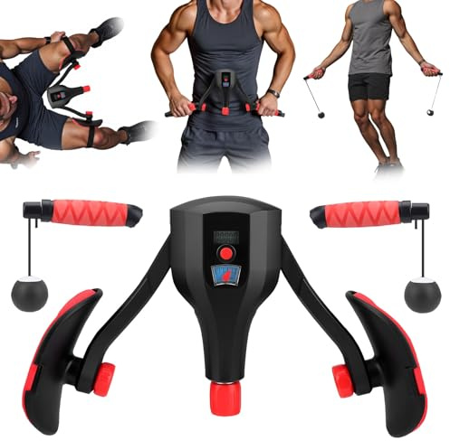 Hip Trainer Exerciseur, Exerciseur Intérieur de Cuisse 0-132lb, Entraîneur de Muscle Pelvien avec Compteur, 360 Réglable, Plancher Pelvien Exerciseur, Fitness Entraîneur pour Les fessier Cuisses